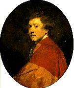 Sir Joshua Reynolds self-portrait in doctoral robes France oil painting artist